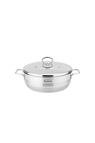Astra Turkish stainless steel flat saucepan 26 ORIGI