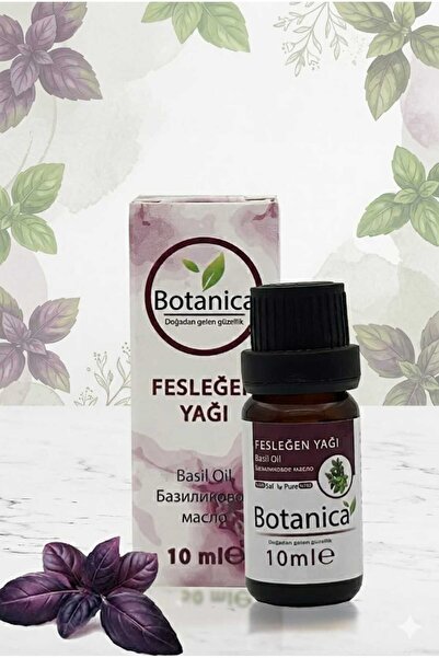 botanica زيت الريحان العطري (أوسيموم باسيليكوم) 10 مل - زيت عطري نقي 100%