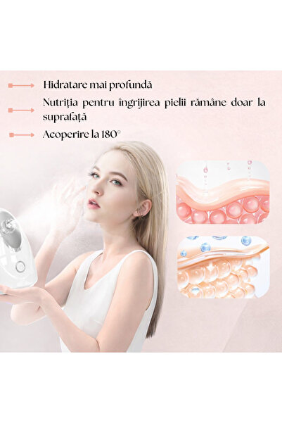 Face Aparat ingrijire faciala, portabil, alb, pentru lifting si reducerea porilor