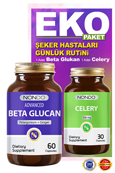 Nondo Beta Glucan and Celery Extract Daily Balanced Life Routine