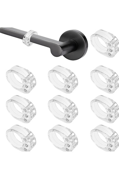 zola Set 10 bucati opritor pentru manerul usii, din silicon, transparent