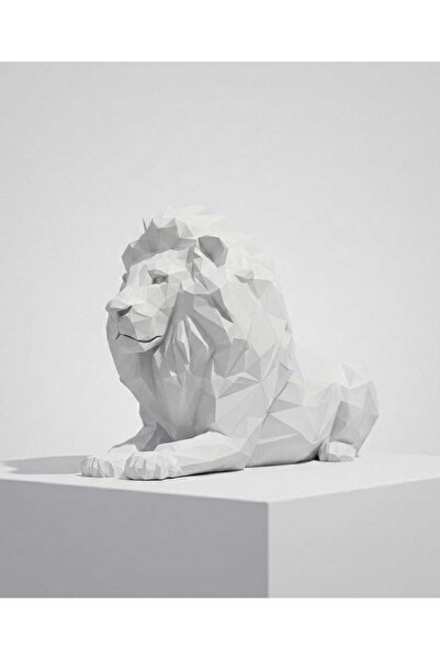 Nativeora Galatasaray Taraftar Özel Seri Aslan Heykeli - Dekoratif Hediyelik ...