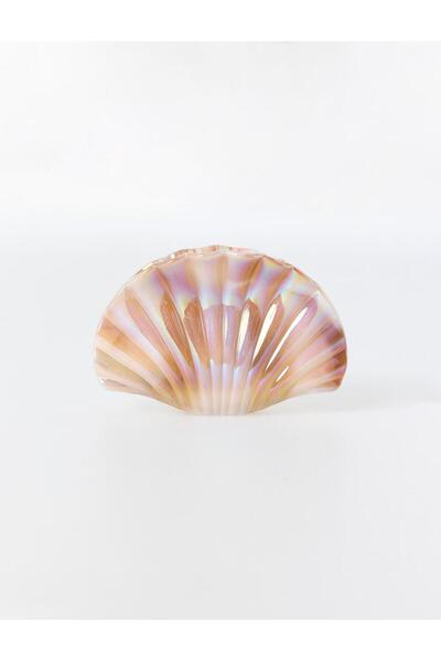 Jimmy Key Bej Deniz Kabuğu Figürlü Toka