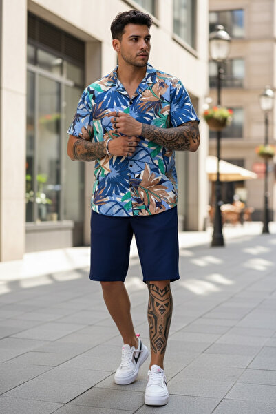 dehaine Men's casual sweatpants, Solid Color, Slim Fit, 13058