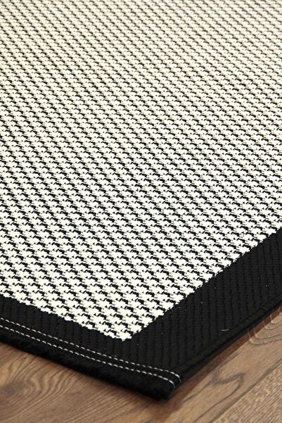 KASHE HALI Rattan Koleksiyonu Kolay Temizlenen Yıkanabilir Bordürlü Sisal Halı