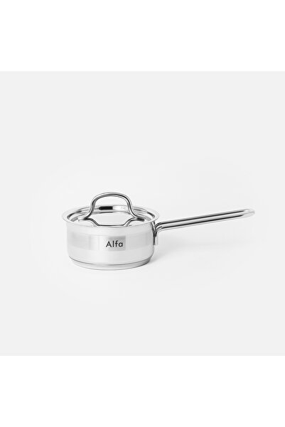 Alfa Turkish stainless steel casserole with lid, 14