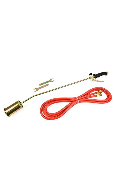 GEKO Φλόγιστρο Υγραερίου 85cm Με Λάστιχο 5m Για Θέρμανση Και Καύση