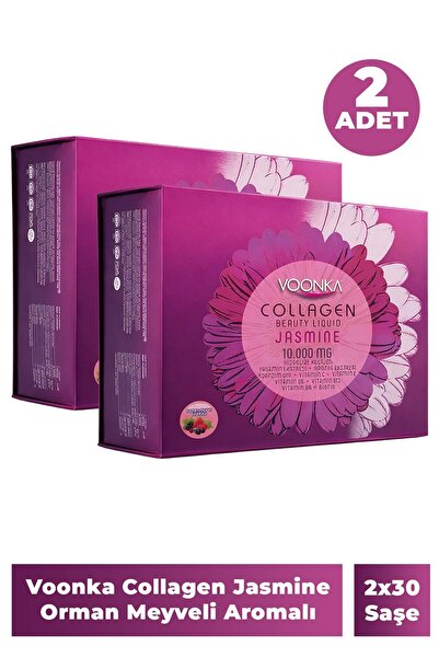 Voonka Collagen Jasmine Orman Meyveli Aromalı 30 Saşe 50 ml 2 Adet