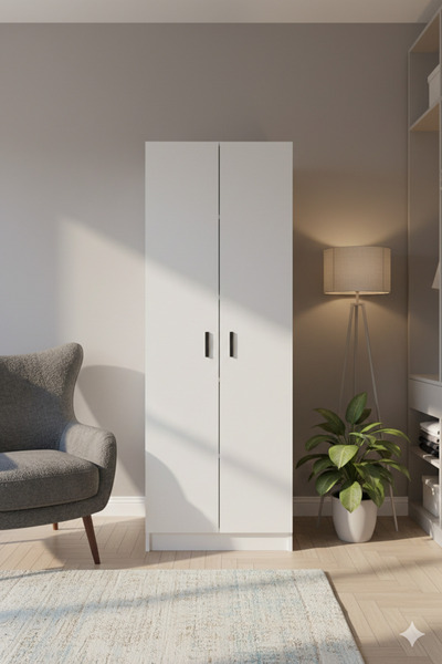 Haus Modüler Mocha 3 Gardırop,Elbise,Gömlek,Kıyafet Dolabı