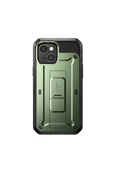 Supcase Unicorn Beetle Pro 360 Case for iPhone 14 Plus w/ Screen Protector Green