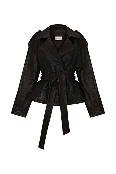 Rogue&Relic Studios Gracia Siyah Deri Ceket