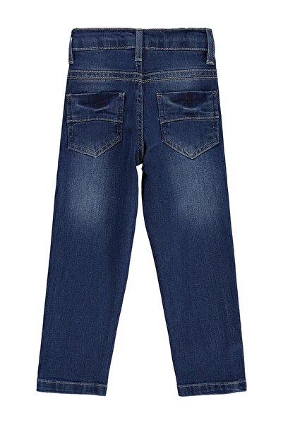 Civil Boys Basic Striped 6-9 Years Old Pants Jeans - Blue 6-7 Years Old