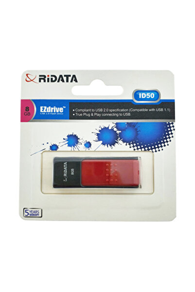 ridata USB Stick 2.0 RiDATA, 8 GB, Portable Storage, Data Transfer, Backup, R...