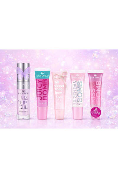 Essence Shiny Beauty Set Juicy Bomb All About That Bow, Hidra kiss