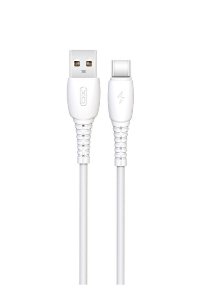 Xo Cablu transfer date si incarcare NB-P163 USB-A - USB-C 2.4A 1m, Alb