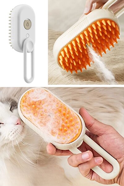 plentiful مقبض رذاذ الماء للقطط والكلاب، فرشاة تدليك فعالة، مشط لتجميع الشعر