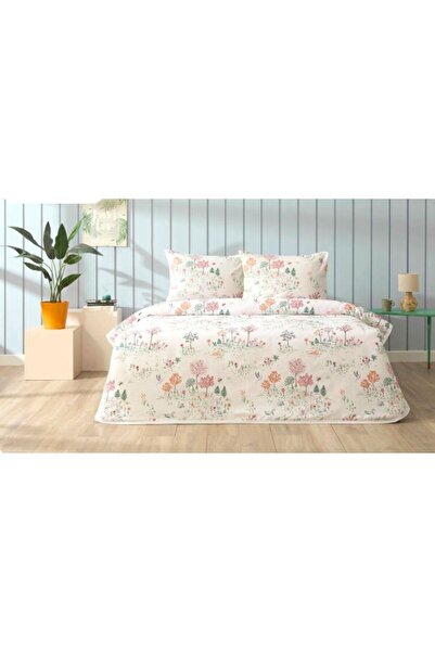 Taç New Season Youth Fashion P Cotton U Single Person Pique Set Sorien Green