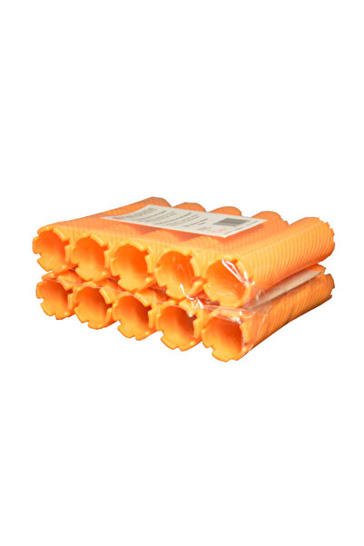 Ihair Keratin Orange hair curlers 2.2*8.8 cm 10 pcs