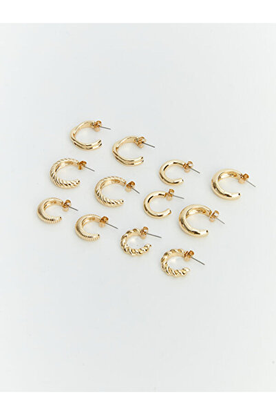 LC Waikiki Rmz Gi̇yi̇m Farkiyla Women's Earring Set of 6