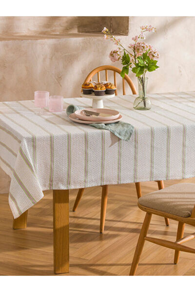 LC Waikiki Rmz Gi̇yi̇m Farkiyla Striped Tablecloth 140X180 cm