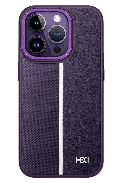 Fuchsia Case Hbc-155 Lisbon Cover Compatible with Hdd iPhone 14 Pro Max - Lea...