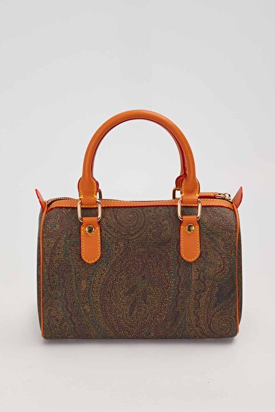 Levidor Ethnic Patterned Long Strap Medium Size Speedy Model Women's Handbag ...