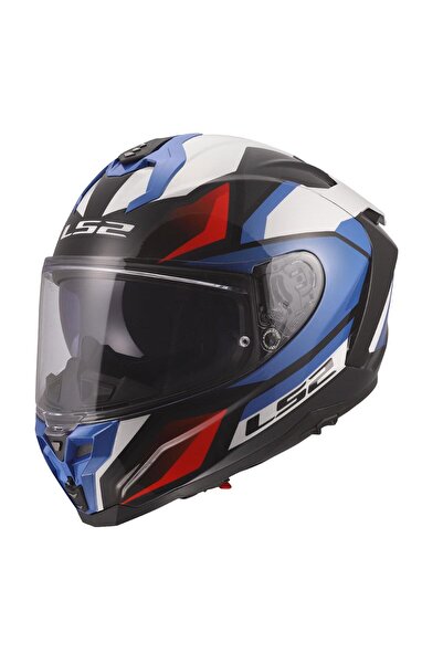 LS2 Challenger 2 Viper Beyaz-Mavi-Kırmızı Kask