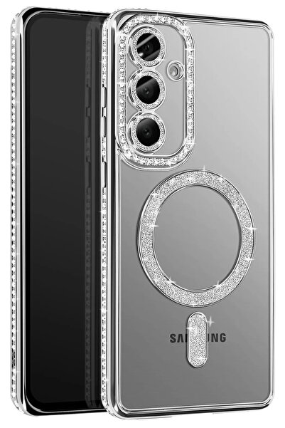 Fuchsia Joke Glittery Magneticsafe Case Compatible with Samsung Galaxy S26 Pl...