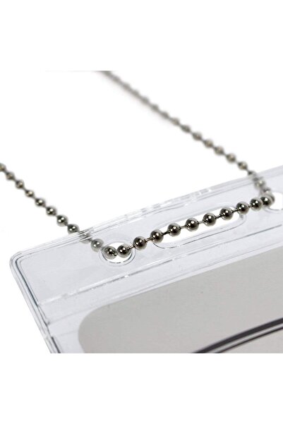 Yuka Boyun İpi (ÇELİK ZİNCİR)Boyun Askı İpi(ZİNCİR)Boyun Askısı ve Kartlık YA...