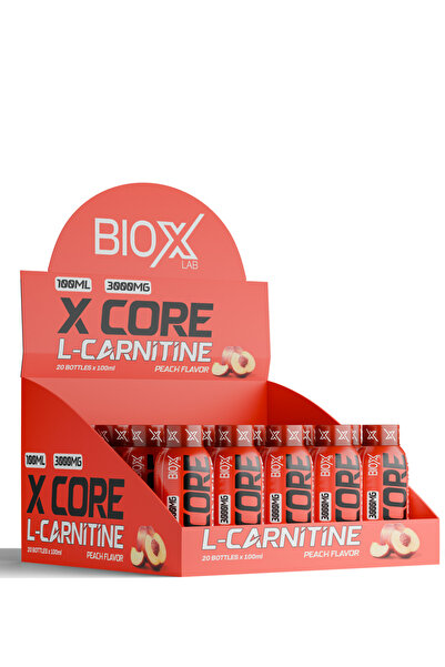 X-Core L-Karnitin 20'li Shot Şeftali Aroma