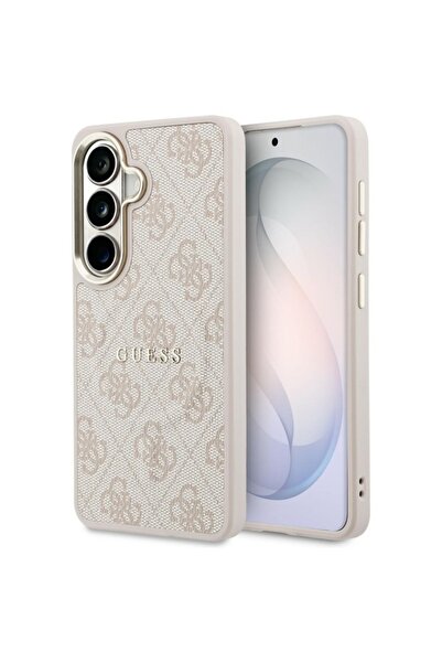 Guess Θήκη για Samsung Galaxy S26, 4G με ανάγλυφο δαχτυλίδι, ροζ