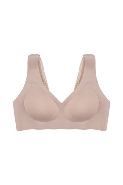 koza iç giyim Non-wired Laser Cut Detailed Back Lace Piece Stitch-Free Bra