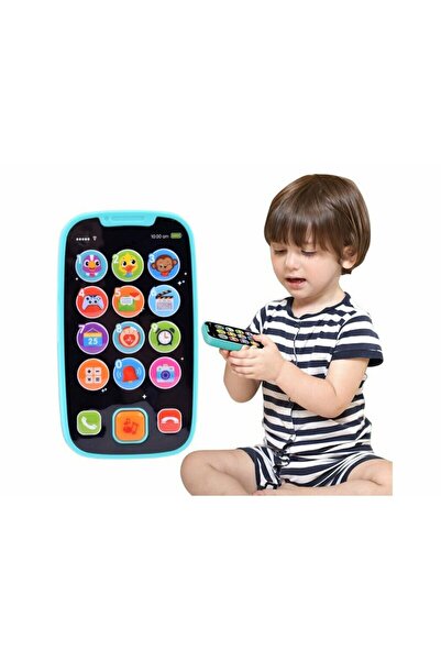 Hola Telefon mobil interactiv, Jokomisiada, Pentru copii, 12,5x7x2 cm, 12 lun...