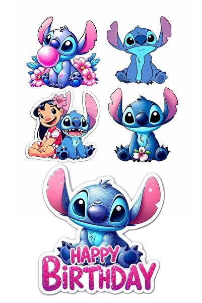 telaşe memuru زينة كعكة ستيتش القابلة للأكل - ورق ستيتش القابل للأكل للزينة و...