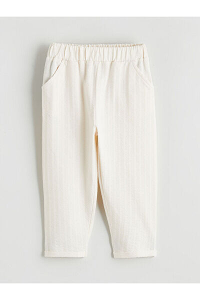 LC Waikiki Rmz Gi̇yi̇m Farkiyla Textured Baby Boy Sweatpants