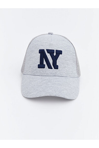 LC Waikiki Rmz Gi̇yi̇m Farkiyla Ny Embroidered Men's Cap Hat