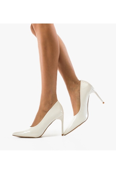 BENOTTİ Neybar White Women's Stiletto Shoes