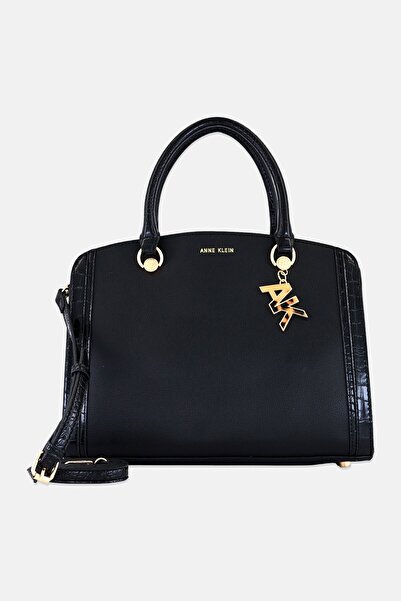 Anne Klein حقيبة يد نسائية من ماركة ليديا-سي، لون أسود