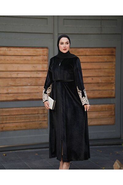 Verona-Gulf Luxury Velvet Abaya