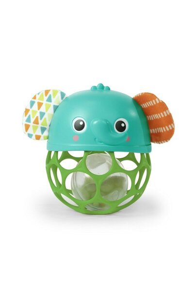 Bright Starts Jucarie interactiva bebelusi, Oball, Giggle & Glow, Cu sunete s...