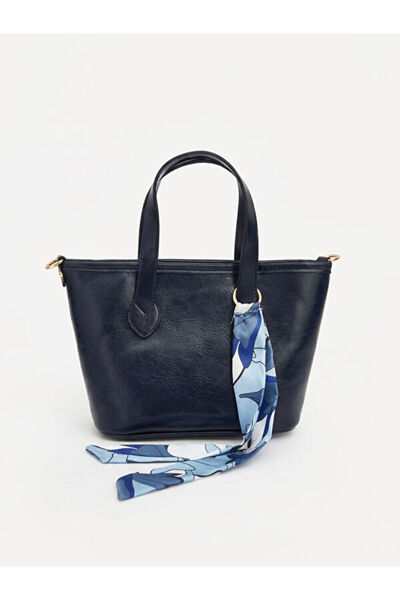 LC Waikiki Rmz Gi̇yi̇m Farkiyla Women's Shoulder Bag with Scarf Accessory