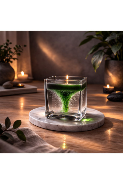 CandleCastCreation IGNITION – Emerald Surge Modern Dekoratif Kokulu Mum