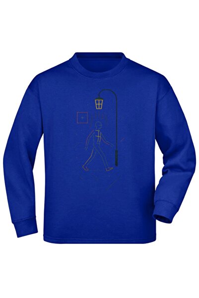 Rabona Fashion Night Walk Minimal Design Sweatshirt / Hoodie (Optional)