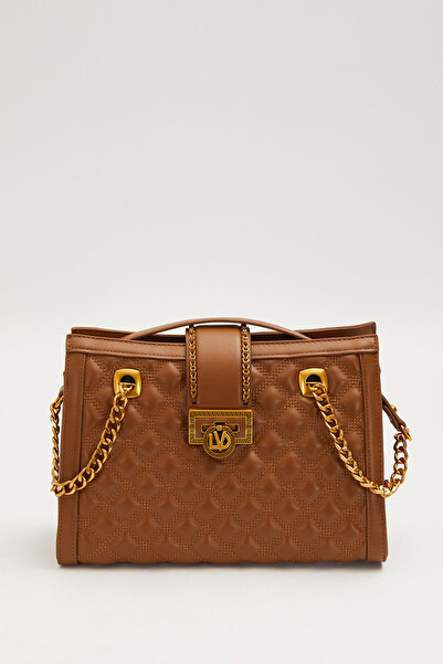 Levidor Καπιτονέ Κεντημένη αλυσίδα και λεπτομέρεια κλειδαριάς διπλώματος, γυν...