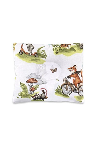 Qmini Baby pillow, Qmini, Profiled, With anti-shock function, Fluffy, Fox on ...