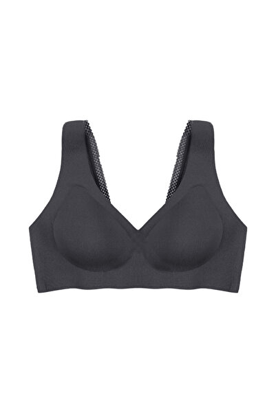 koza iç giyim Non-wired Laser Cut Detailed Back Lace Piece Stitch-Free Bra