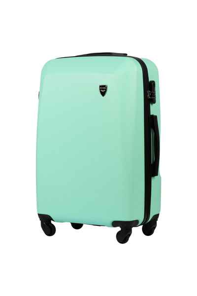 WINGS BRAND Valiză medie WINGS PLOVER 24" Verde deschis | ABS+ | 4 roți | Sigură