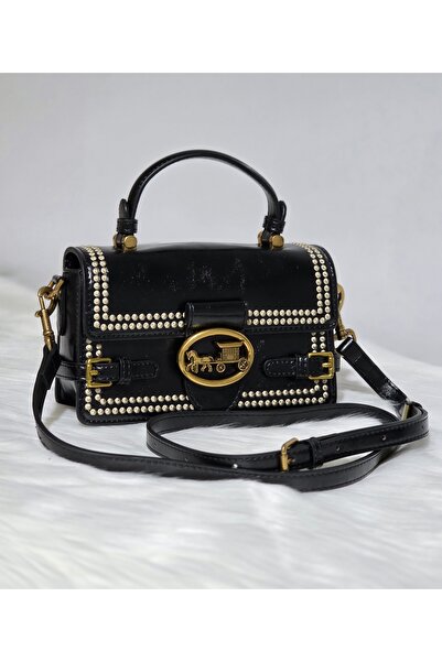 Levidor Levi̇d'Or Women's Black Hand&Shoulder Bag Bag