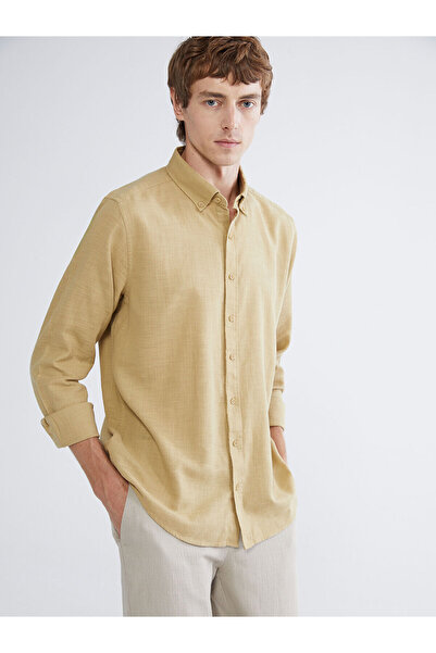 LC Waikiki Peak New Season Regular Fit Dobby Men's Shirt