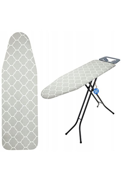 KADAX Ironing Board Cover 148x52 cm Stretch Board Cover Gray